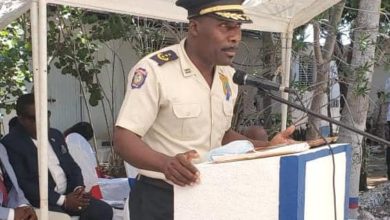 Fritz Saint-Fort, installé à la tête de l’Inspection Générale de la Police Nationale d'Haïti (IGPNH)