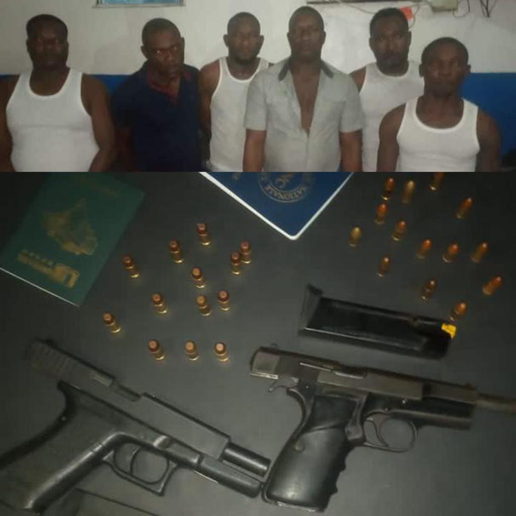 Plusieurs personnes arrêtées et des armes à feu saisies par la PNH au Cap-Haïtien
