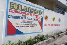La bibliothèque communautaire de Carrefour-Feuilles, une œuvre de bonne foi des citoyens, entre difficultés et volonté