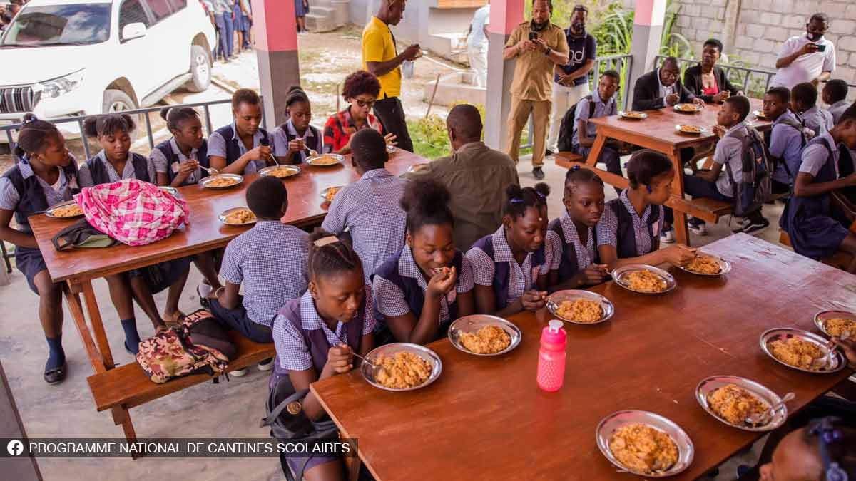 Le PNCS pour le renforcement du programme d'alimentation dans les écoles