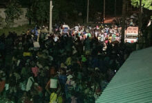 La situation immonde des déplacés de Cité Soleil sur la place Hugo Chavez
