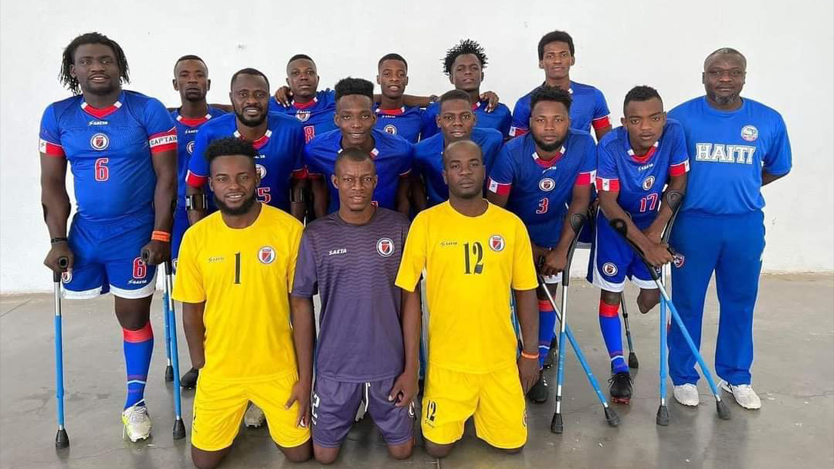 L’équipe haïtienne de football des amputés humilie celle des États-Unis