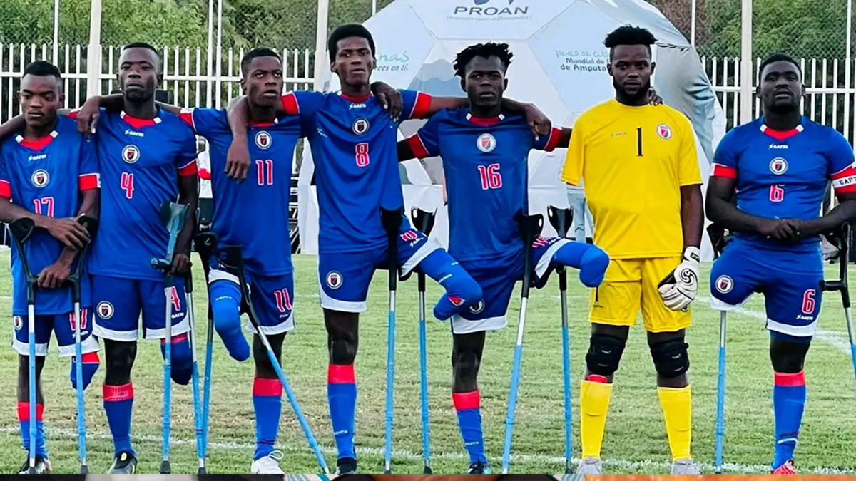 Mondial 2022 : La Sélection haïtienne de football des amputés connaîtra sous peu ses adversaires