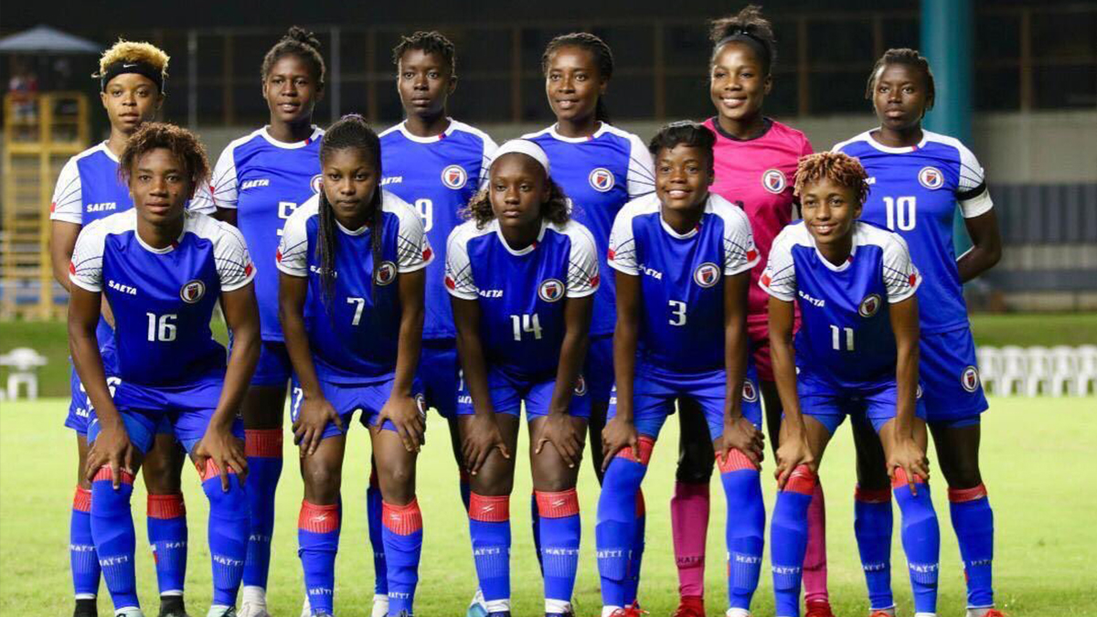 La sélection haïtienne féminine gagne quatre places au classement FIFA
