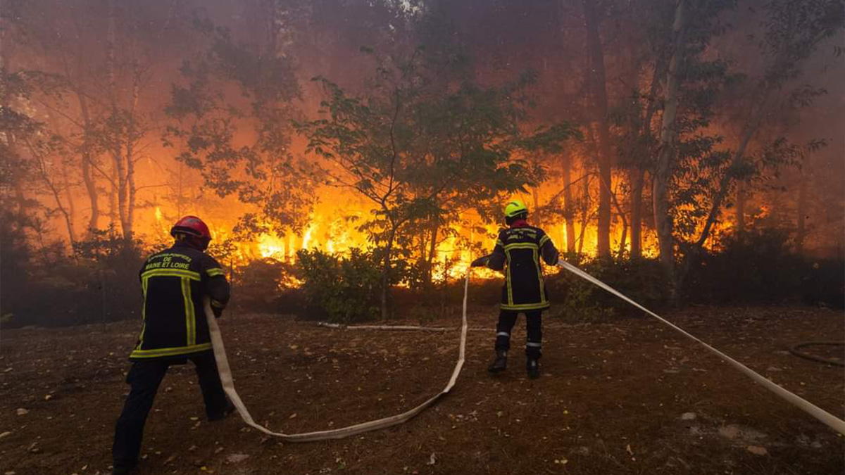 La France bénéficie de l'aide européenne face à une vague d'incendies