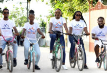 En prélude à la Saint-Louis, l'activité « JEREMI AP PEDALE » fait la promotion du sport et du vélo