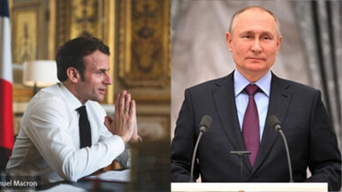Poutine et Macron, d'accord pour une inspection de la centrale nucléaire de Zaporijjia par l'AIEA