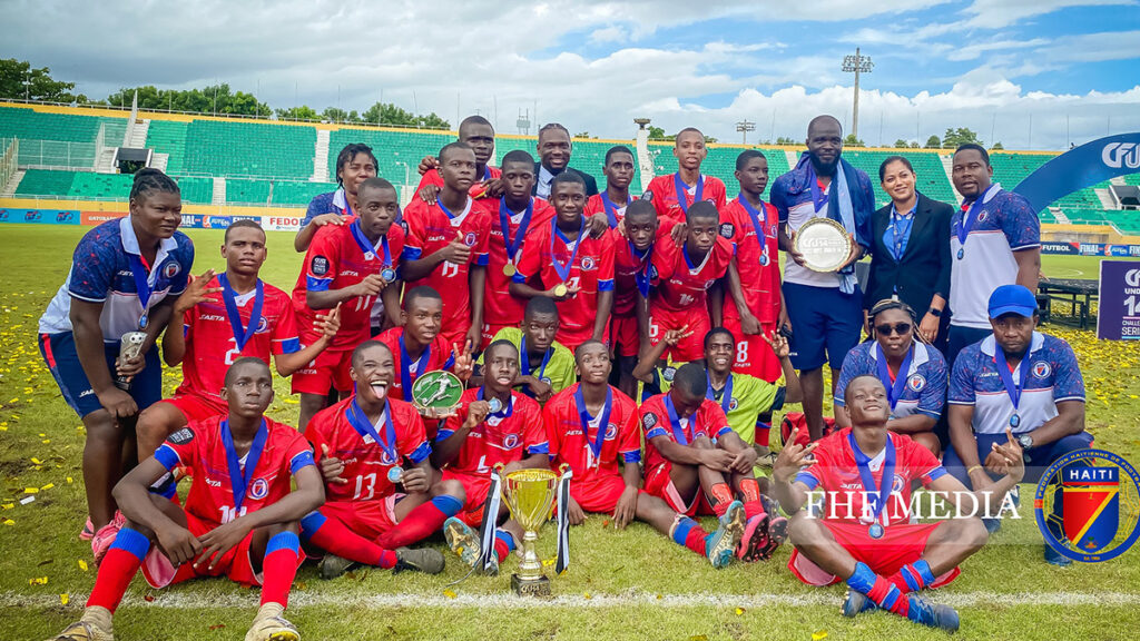 La sélection haïtienne des moins de 14 ans remporte le tournoi CFU challenge