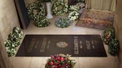 La pierre tombale d'Elizabeth II dévoilée