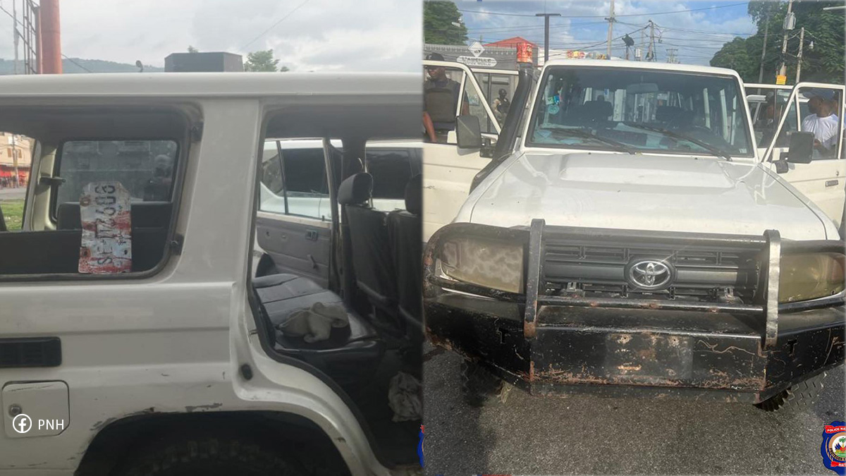 Deux présumés kidnappeurs tués, un autre arrêté et un véhicule saisi par la police à Port-au-Prince
