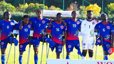 Etincelante, l'équipe haïtienne de football des amputés fait un festival offensif contre la France