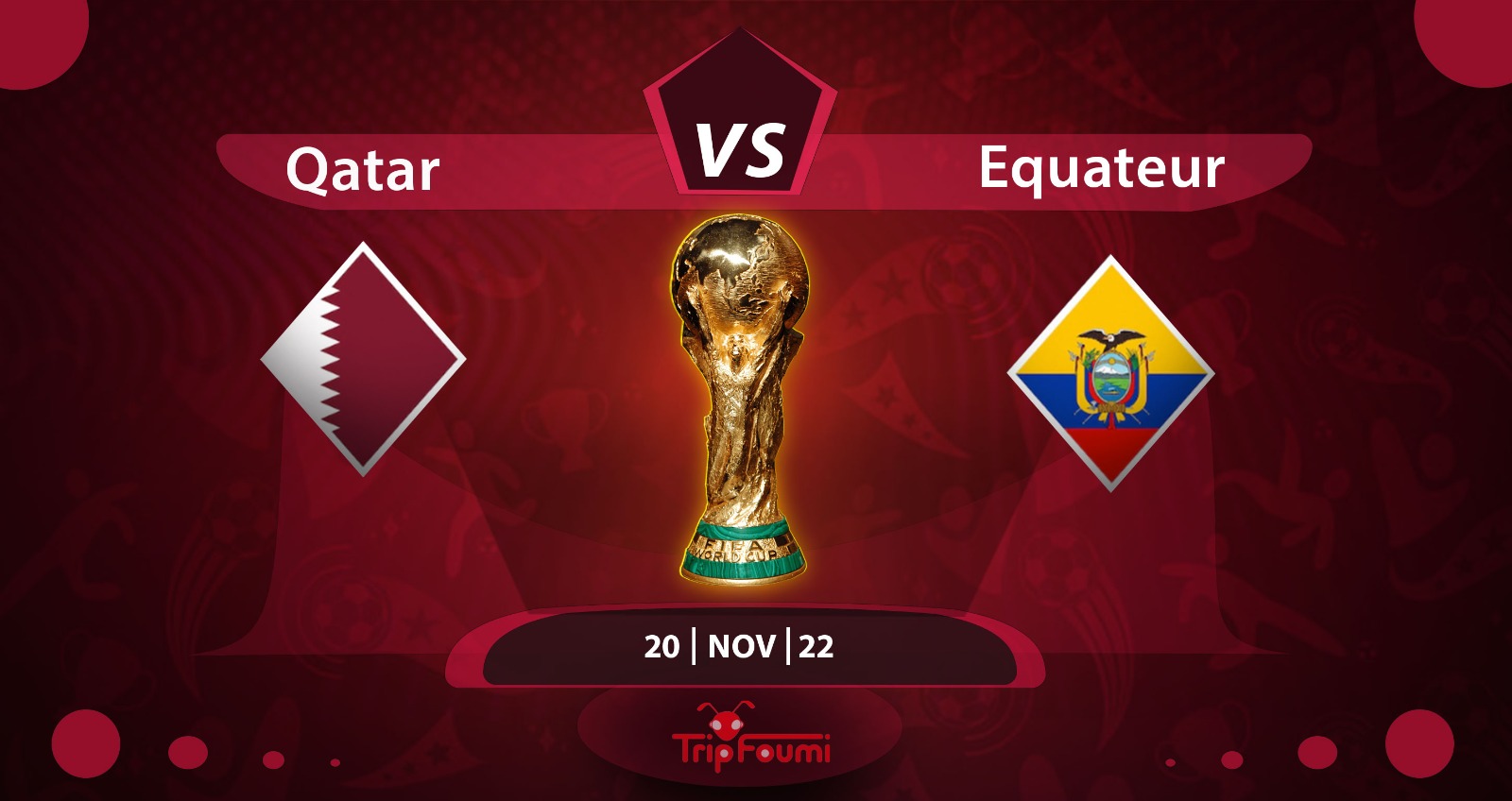 Foumimondial : Qatar 0-2 Equateur, le score du premier match