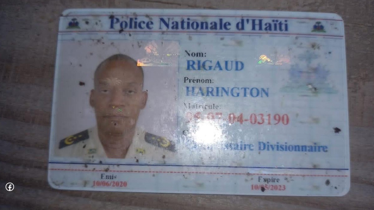 🛑URGENT-Rigaud Harington, Directeur de l'Académie de Police, tué par des bandits armés et son chauffeur enlevé
