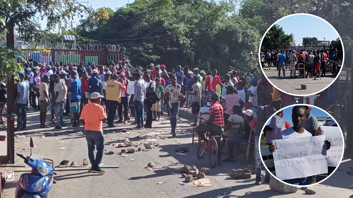 Arrêt du marché Ouanaminthe-Dajabón en protestation contre les mauvais traitements infligés aux migrants haïtiens en RD
