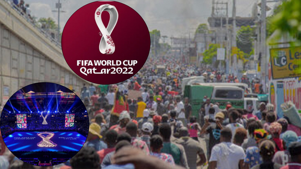Du plaisir au milieu du désarroi : la Coupe du monde de football, un vrai palliatif pour certains Haïtiens