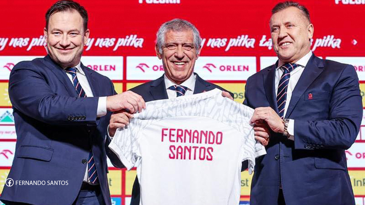Fernando Santos s'engage avec la sélection polonaise