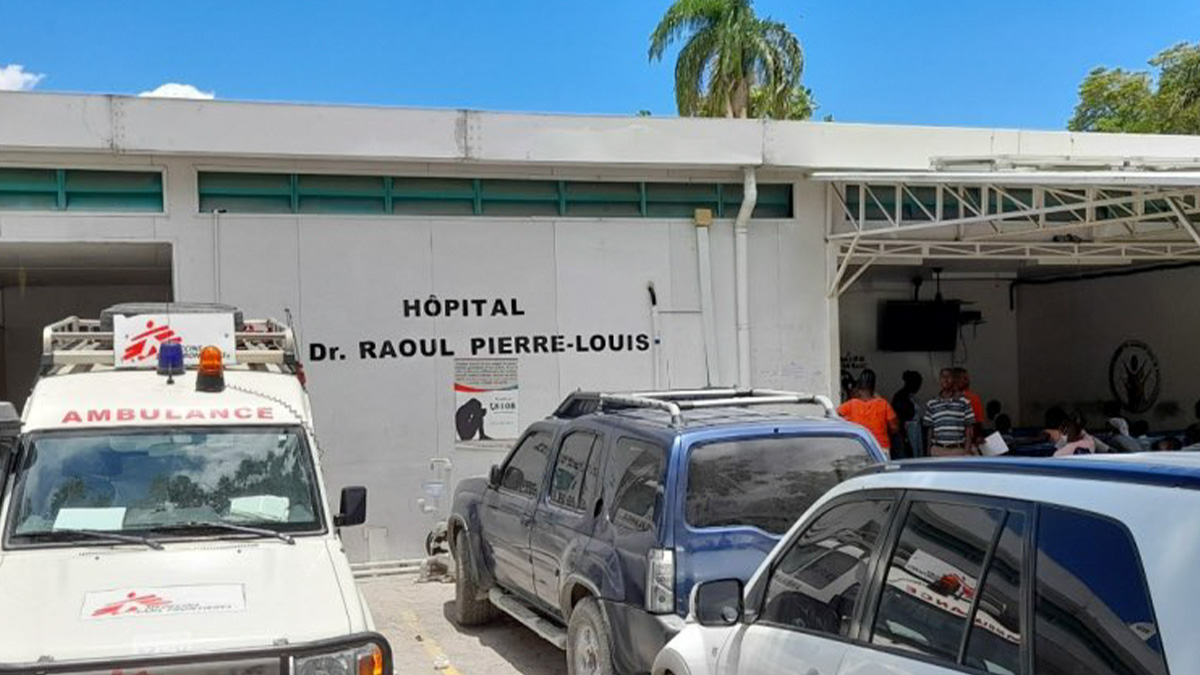 Suite à l'assassinat d'un patient, le MSF suspend ses activités à l'hôpital Raoul Pierre Louis de Carrefour