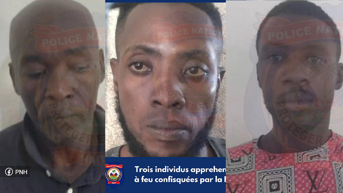 Trois présumés bandits arrêtés à Thomonde et deux armes à feu confisquées