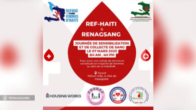 « Refuge des Femmes » et RENAGSANG se mobilisent pour le don de sang en faveur des femmes