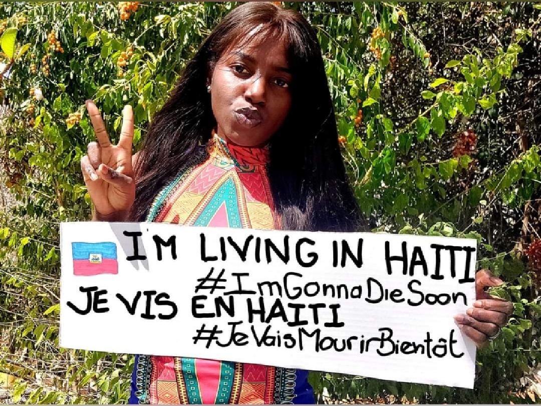 "Je vis en Haïti. Je vais mourir bientôt"