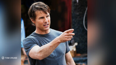 L'acteur Tom Cruise célèbre le 90e anniversaire de Michael Caine