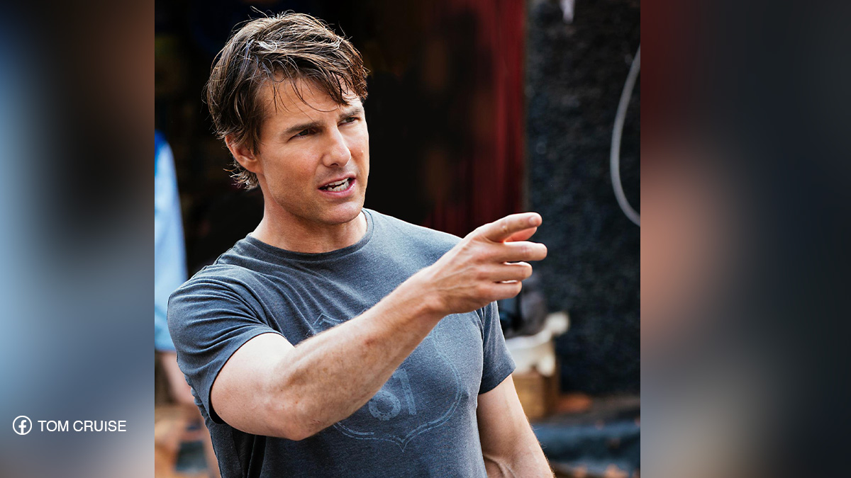 L'acteur Tom Cruise célèbre le 90e anniversaire de Michael Caine