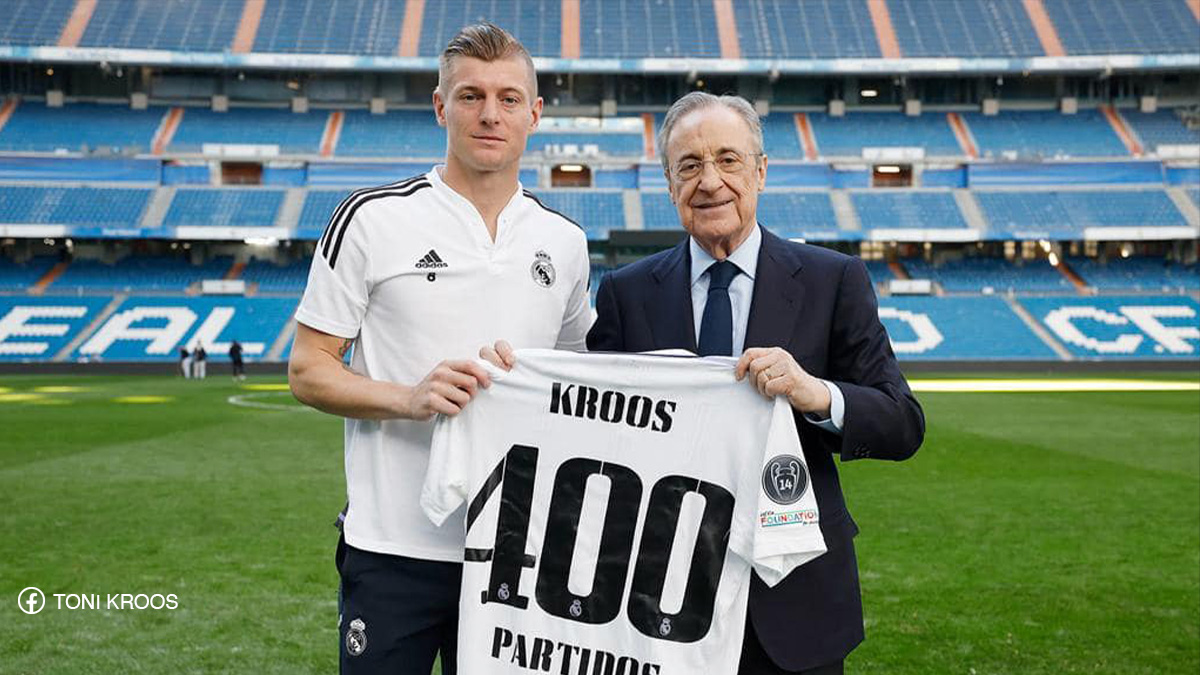 Toni Kroos atteint la barre des 400 matchs avec le Real Madrid