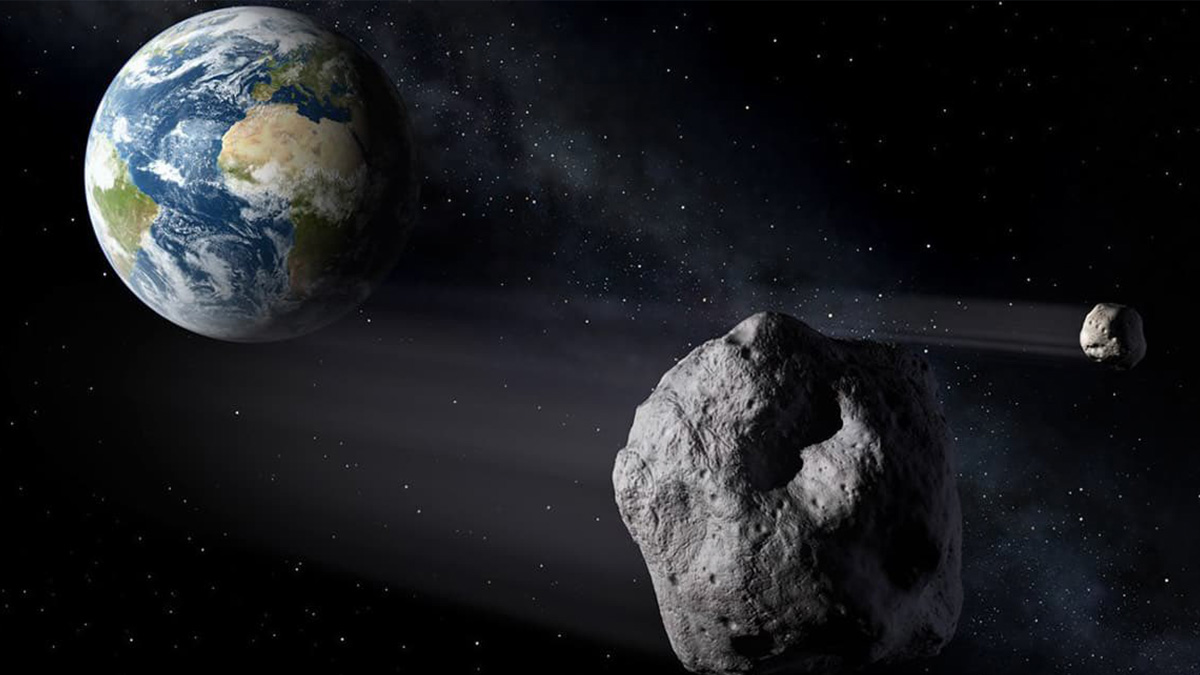 Un astéroïde passera entre la Terre et la Lune ce week-end