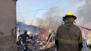 🛑Urgent- Un violent incendie s'est déclenché à Carradeux, des dégâts considérables enregistrés