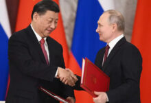Le président Poutine reçoit son homologue chinois à Moscou