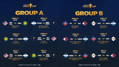 Le calendrier des Grenadiers à la Gold Cup dévoilé par la Concacaf !