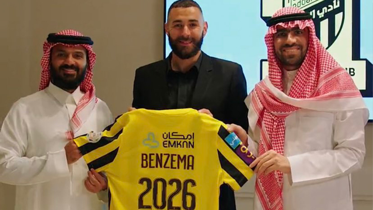 Karim Benzema officialisé à Al-Ittihad en Arabie saoudite !