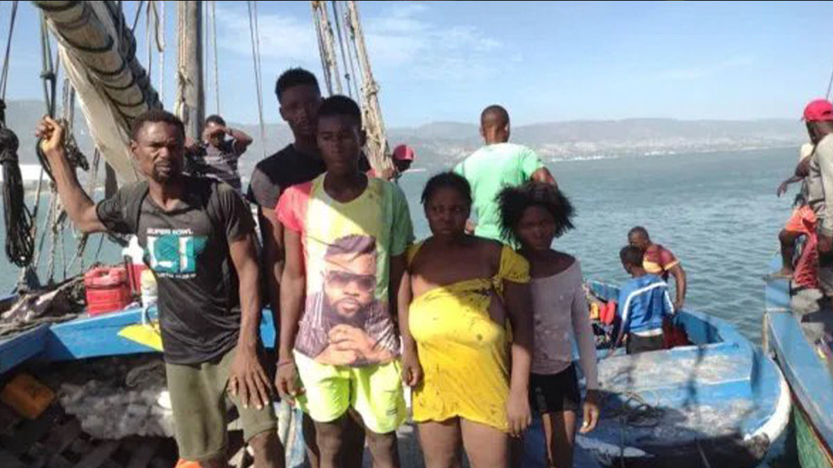 Environ 189 ressortissants haïtiens interceptés à bord d'un bateau près des îles turques