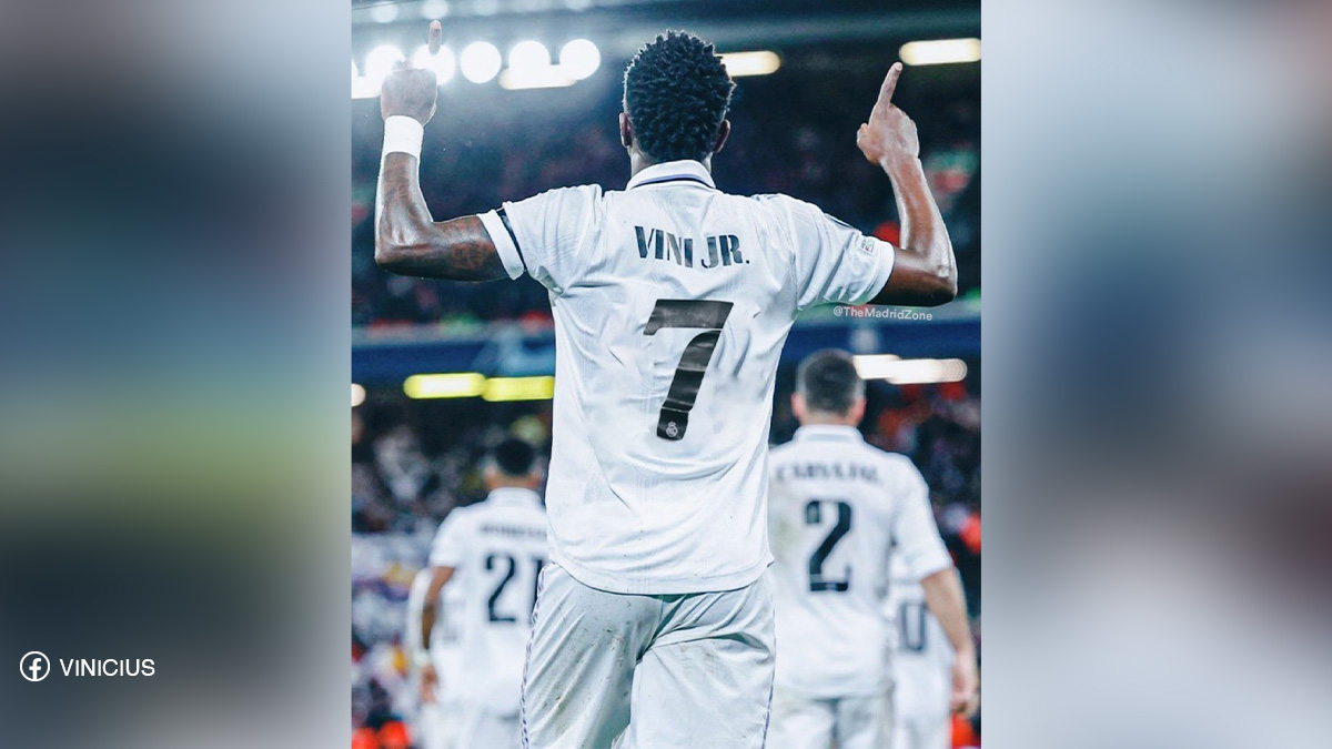 Le numéro 7 du Real Madrid désormais pour Vinicius