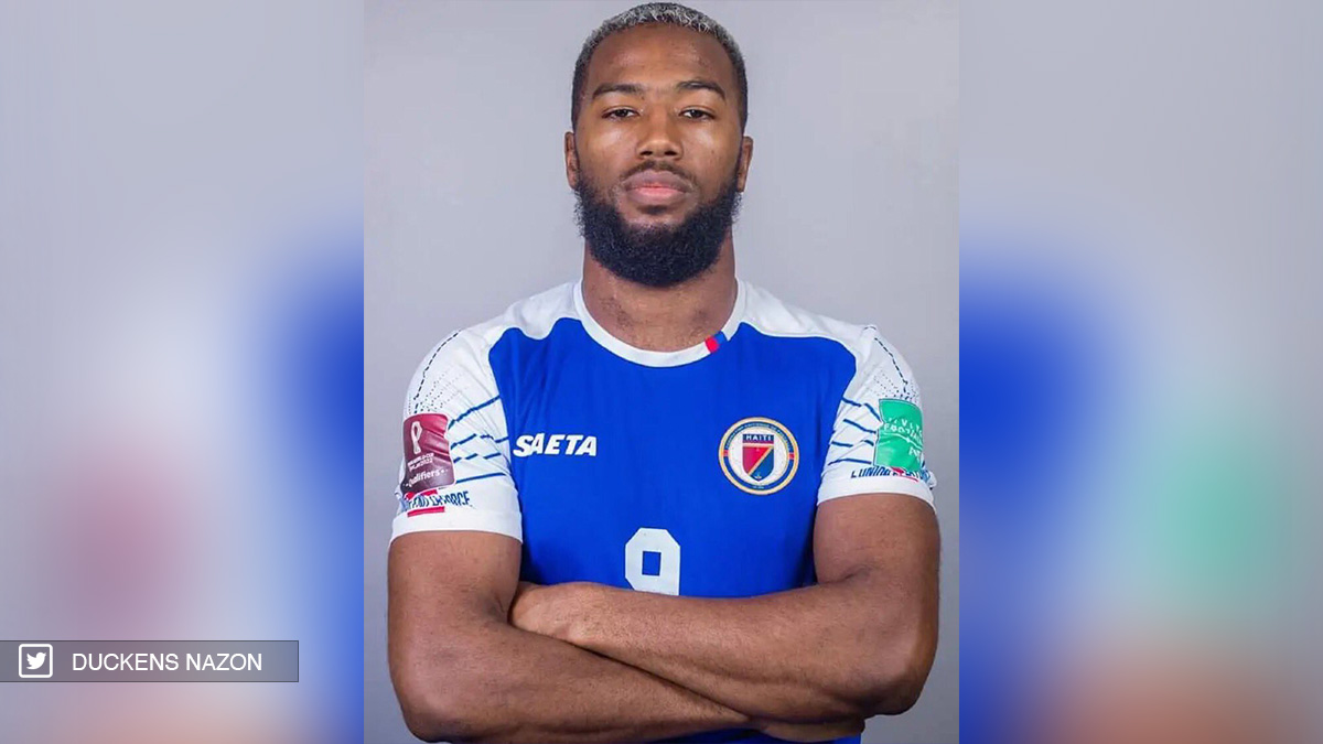 Après l'élimination d'Haïti de la Gold Cup, Duckens Nazon croit qu'il n'est pas traité à sa juste valeur