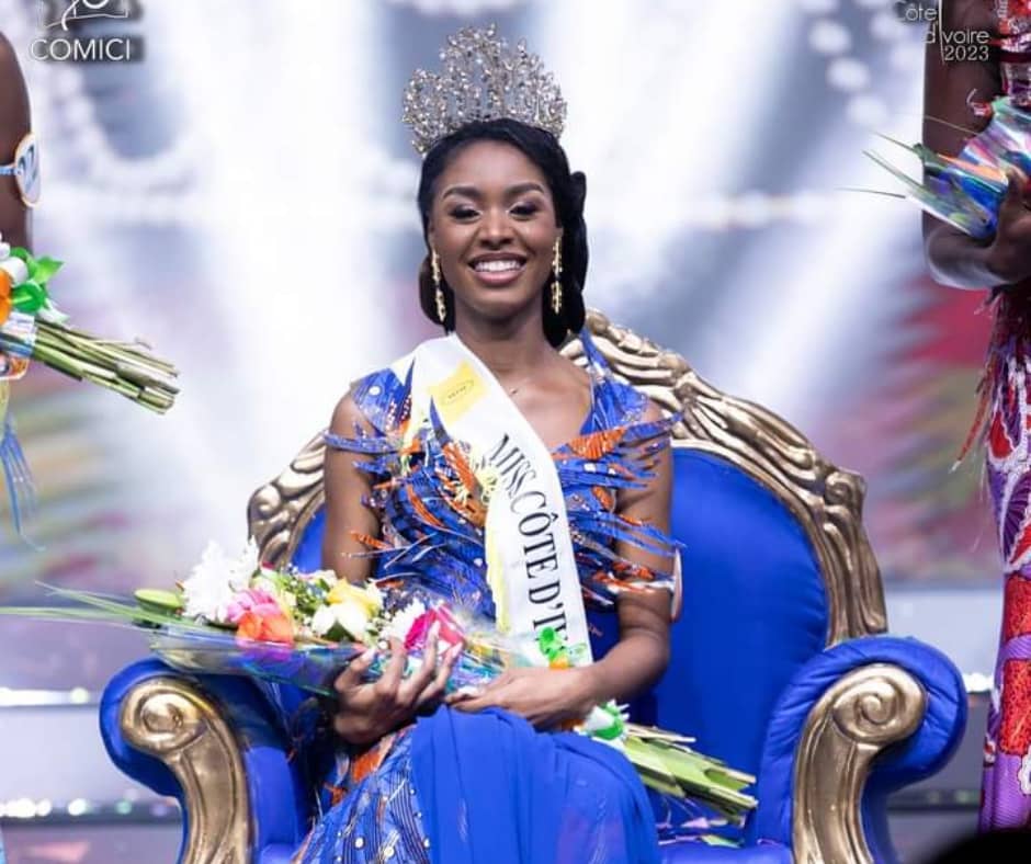 Après sa lutte contre une dépression, Mylène Djohny élue Miss Côte d'Ivoire 2023