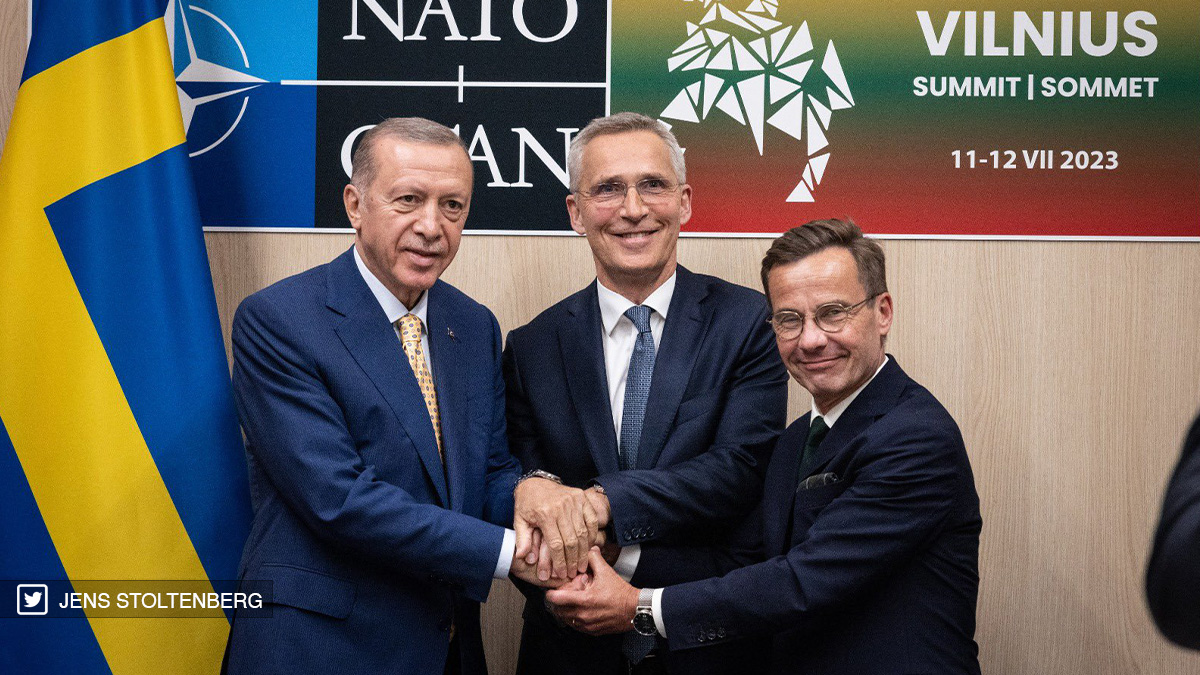 OTAN : la Turquie accepte de soutenir la candidature de la Suède, selon le chef de l'alliance