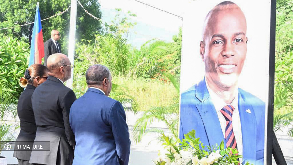 Le 2e anniversaire de l'assassinat de Jovenel Moïse commémoré par le gouvernement haïtien