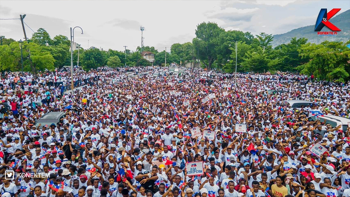 1 million de dollars US pour organiser la marche "Souf Pou Ayiti"