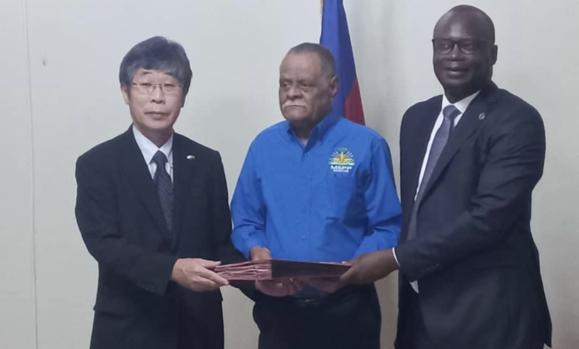 Pour construire 4 centres de santé dans le Sud, un protocole d'accord signé entre le MSPP et l'Ambassade du Japon en Haïti
