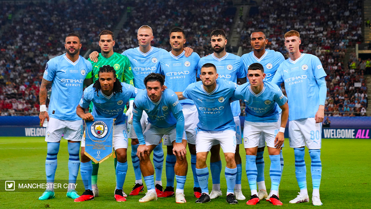 Manchester City remporte la Supercoupe d’Europe