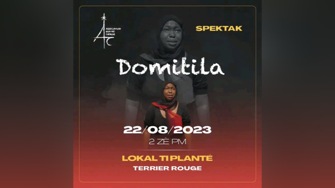 Festival 4 chemins 2023 : la pièce Domitila en tournée dans le département du Nord-Est