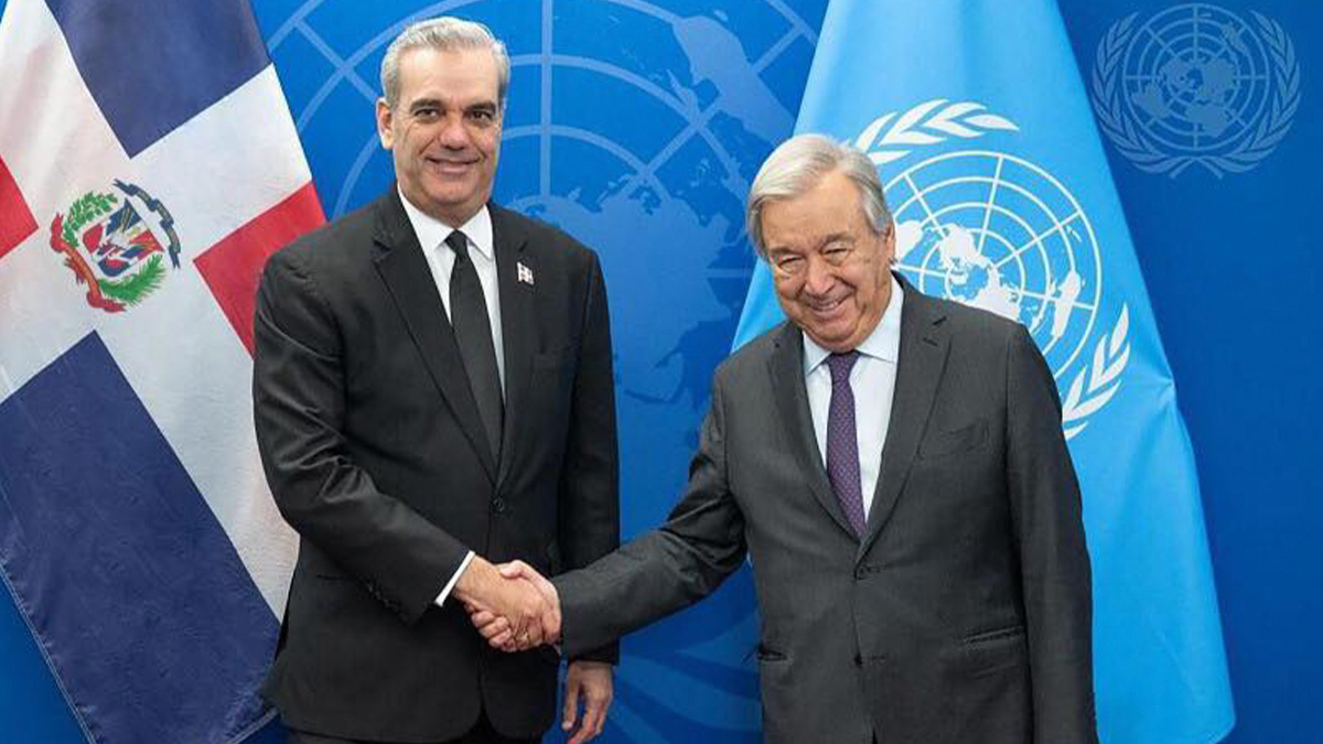 Abinader rencontre Guterres et demande le déploiement d’une mission de sécurité en Haïti