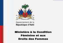 Le Ministère à la condition féminine dénonce le viol de l’Haïtienne Stephy Graph