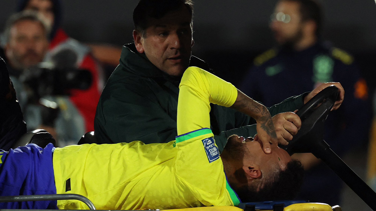 Mauvaise nouvelle pour Neymar, victime d'une rupture du ligament croisé