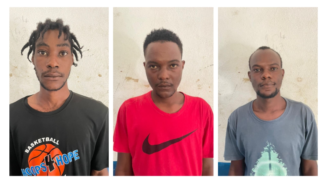 Trois présumés bandits arrêtés à Ouanaminthe