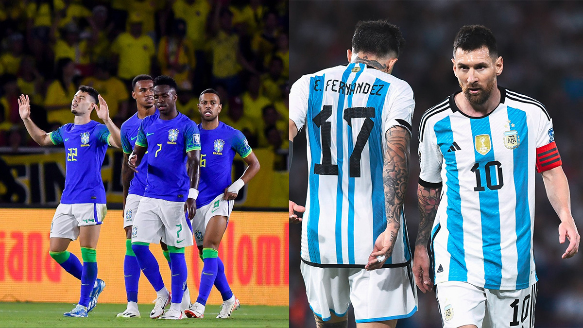 Qualifications Mondial 2026 : l'Argentine et le Brésil battus