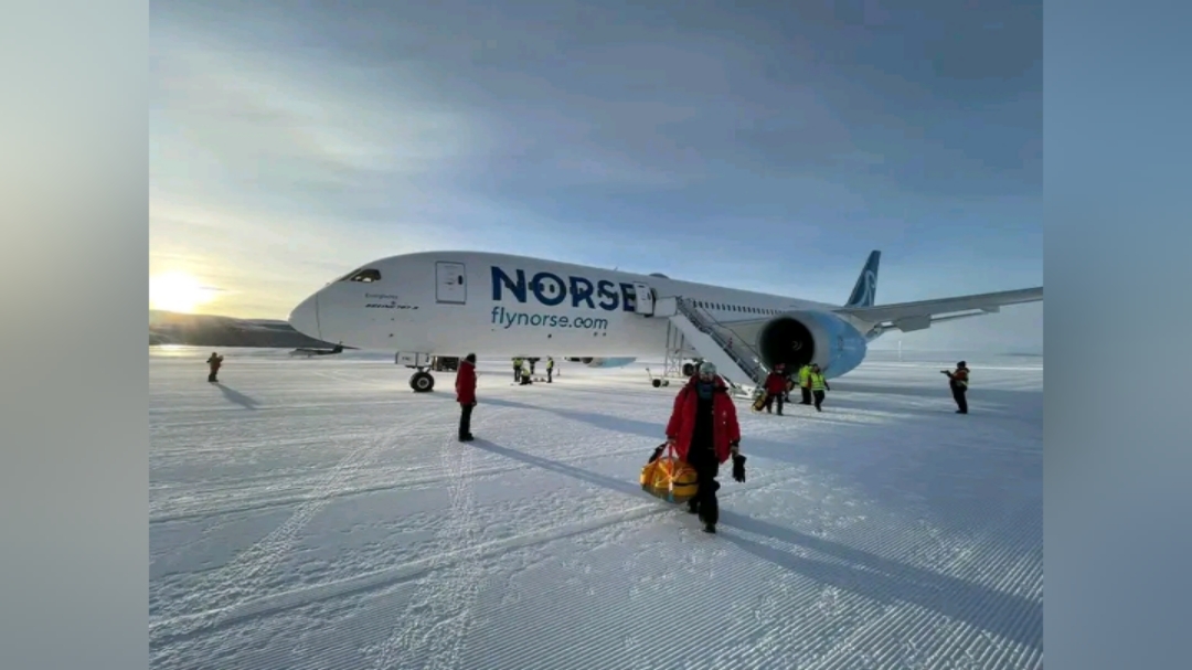 Un Boeing 787 de Norse Atlantic Airways réalise un atterrissage historique en Antarctique