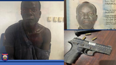 Un présumé assassin arrêté et une arme à feu saisie par la PNH à Jacmel