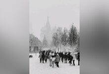 Moscou connaît les plus grosses chutes de neige depuis près de 150 ans